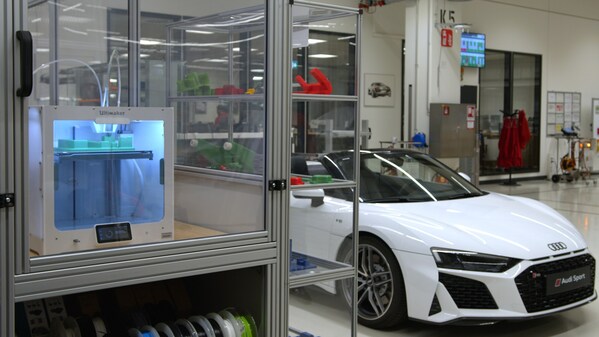 audi sport accelerates design and production processes with trinckle software and ultimaker 3d printers.
