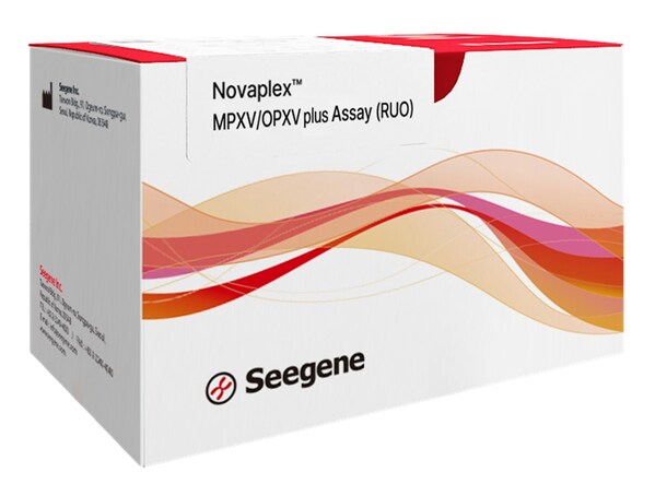 seegene expands mpox ruo product lineups: novaplex™ mpxv/opxv plus assay (ruo) (prnewsfoto/seegene inc.)