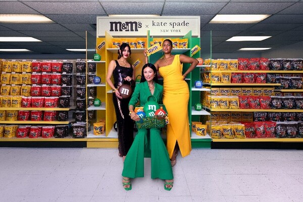 m&m’s与kate spade new york梦幻联动，推出以m豆为灵感的限量联名