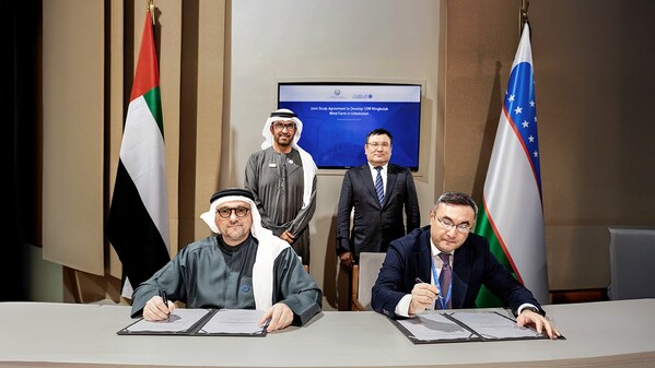 masdar signs agreement to develop 1gw mingbulak wind farm in uzbekistan