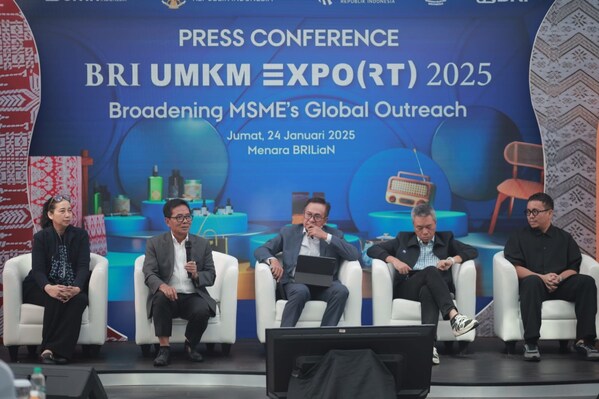bri umkm expo(rt) 2025 returns: showcasing local products to the world (prnewsfoto/pt bank rakyat indonesia tbk (bri))