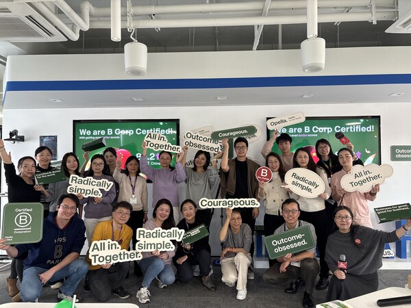 欧彼乐举办员工培训，深度了解b corp价值