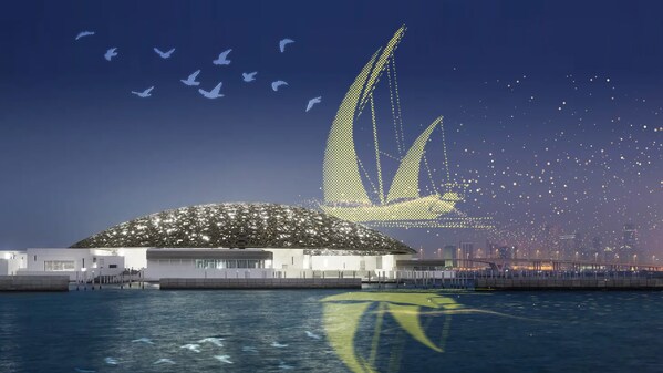 abu dhabi to introduce the world's largest drone light show, elevating cultural and technological storytelling