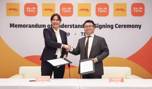 dhl集团与temu签署谅解备忘录，赋能成熟和新兴市场内中小企业发展