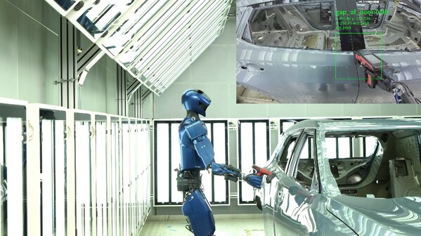 开普勒k2“大黄蜂”机器人在上汽通用完成实景实训，加速工业场景落地布局