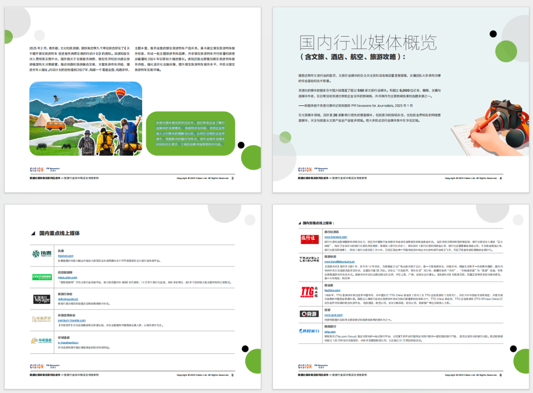 必备工具书丨2025旅游行业媒体概况白皮书