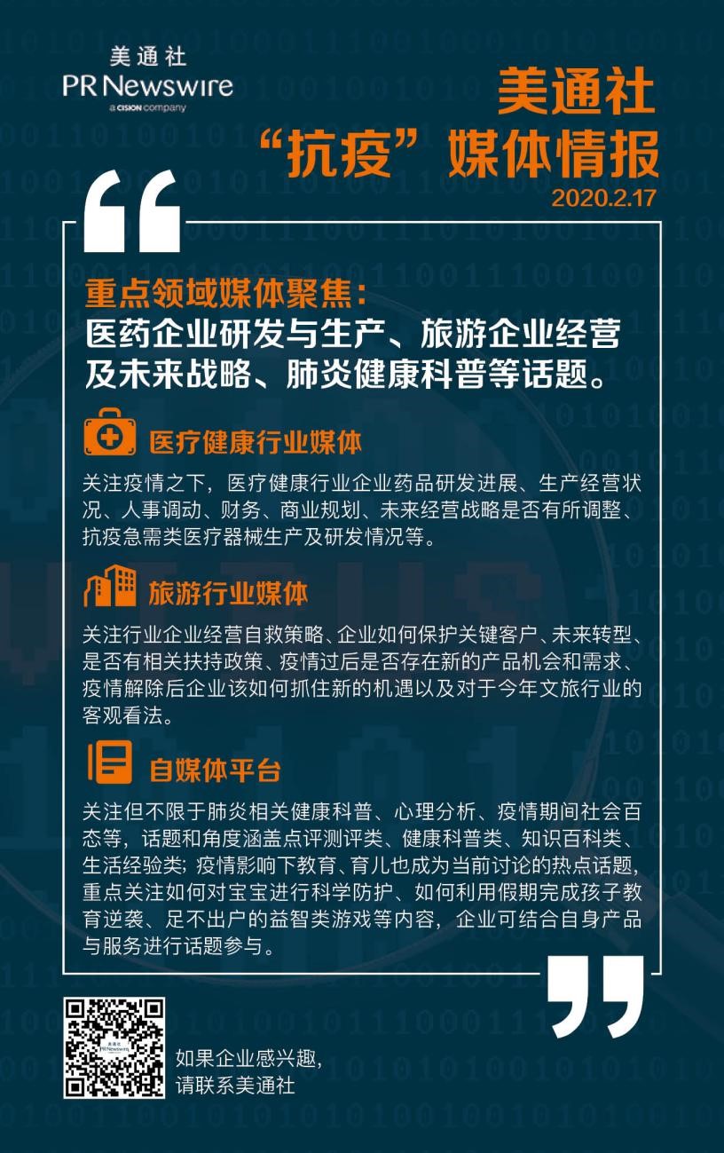 通过“媒体情报”了解媒体，提升企业传播影响力